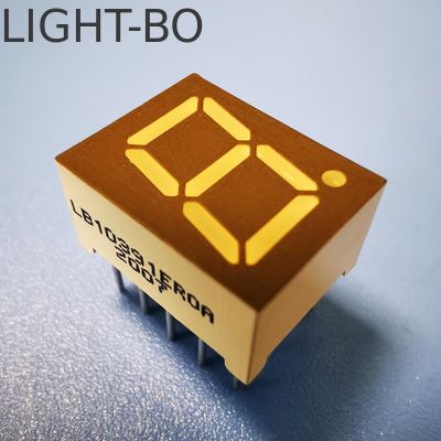 Un bon prix. Affichage à LED ultra lumineux rouge à un chiffre de 0,39 pouce 7 segments pour le tableau de bord en ligne