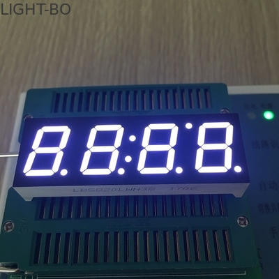 Un bon prix. Cathode commune ultra blanche d'affichage d'horloge de 0,56
