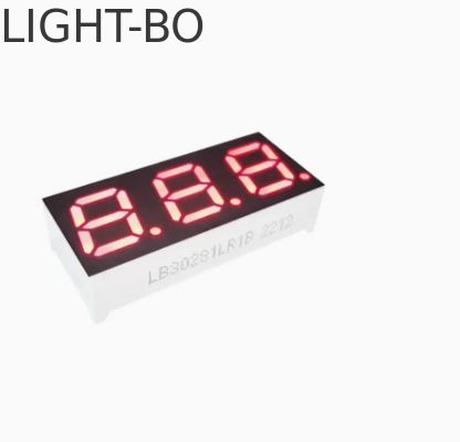 Un bon prix. Affichage LED rouge super lumineux à 7 segments de 0,4 pouce à cathode commune pour machine à café en ligne