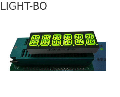 Un bon prix. Affichage à LED sur mesure de 6 chiffres pour le panneau d'instrument en ligne