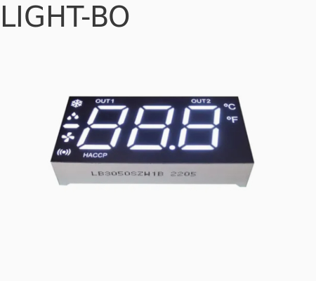 Un bon prix. Affichage LED 7 segments personnalisé ultra blanc 3 1/2 chiffres pour tableau de bord en ligne