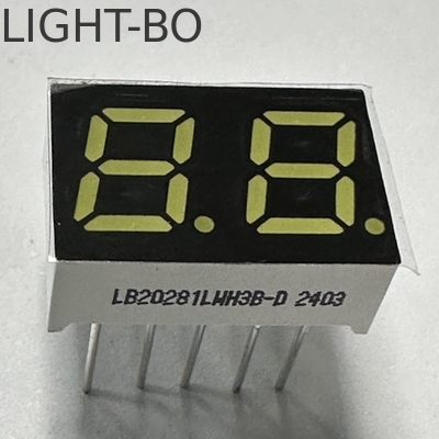 Un bon prix. Super blanc brillant 2 chiffres 7 mm 7 segments affichage LED cathode commune pour les appareils électroménagers en ligne