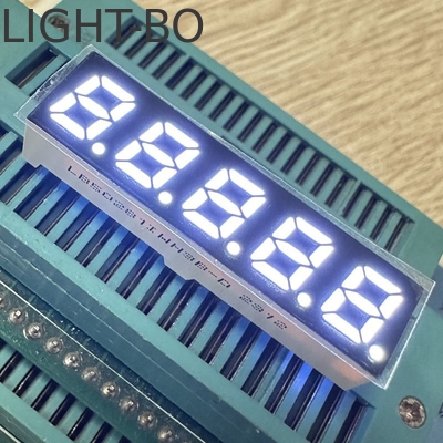 Un bon prix. Affichage à LED à 7 mm 7 segments à 5 chiffres Anode commune Ultra blanc brillant pour convertisseur de fréquence en ligne