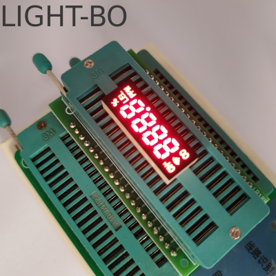 Affichage d'horloge LED à 7 segments, 4 chiffres, rouge, pour appareils ménagers