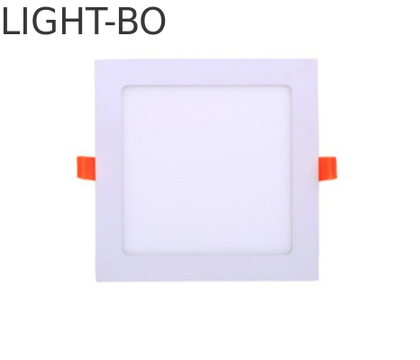15W haute efficacité 195x195mm angle du faisceau 120 degrés dultra mince lampes à LED pour bâtiment