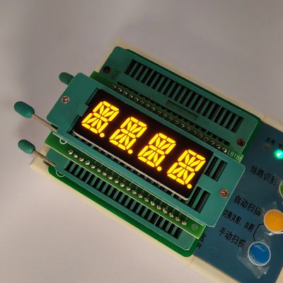Un bon prix. Ultra Bright Yellow 4 Digit 16 Segment Alphanumeric LED Display for Instrument Panel en ligne