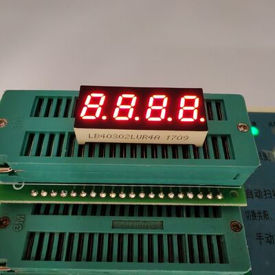 Ready-to-Use 4-Digit Ultra-Bright Red LED Display Module