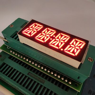 Un bon prix. Écran LED alphanumérique à 4 chiffres et 14 segments, rouge ultra lumineux, pour applications de taximètre/compteur en ligne