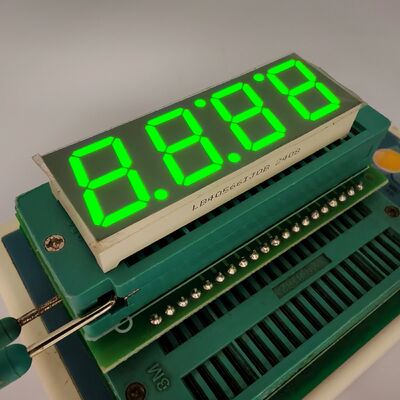 Un bon prix. LED à 7 segments à 4 chiffres en jaune-vert, conçu pour les cuisinières à induction en ligne