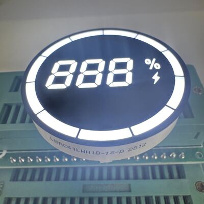 Bright White LED Display for Electric Vehicle Charging Units with Low Power Consumption and Long Operational Lifetime