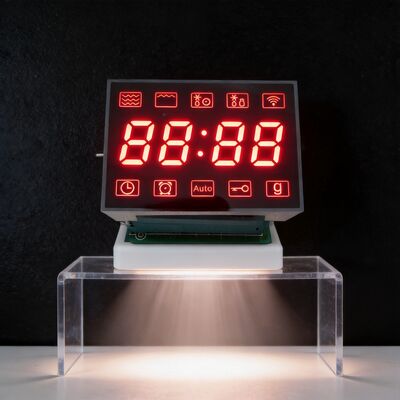 Un bon prix. Affichage LED personnalisé à 4 chiffres rouge ultra-éclat pour micro-ondes numériques et équipement de mesure électronique en ligne