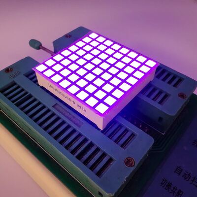 Écran LED matriciel 8x8 avec haute luminosité, longue durée de vie et grand angle de vision pour les ascenseurs