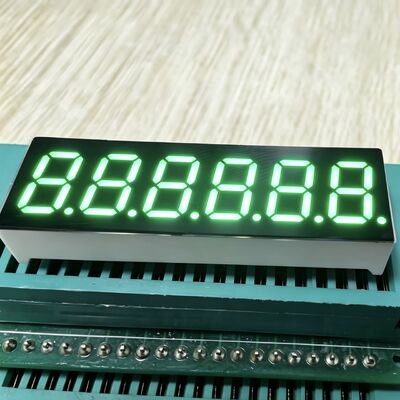 Un bon prix. Affichage LED 7 segments vert pur de 0,36 pouce à 6 chiffres pour minuteur numérique en ligne