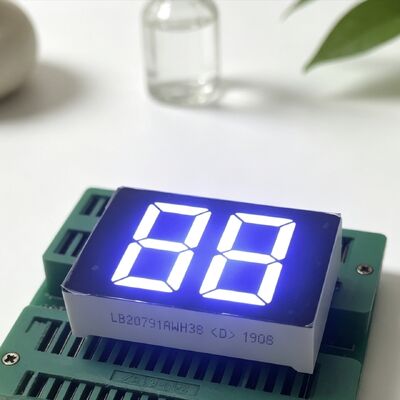 Un bon prix. Affichage LED 7 segments blanc ultra lumineux 20 mm à 2 chiffres à cathode commune pour chauffe-eau numérique en ligne