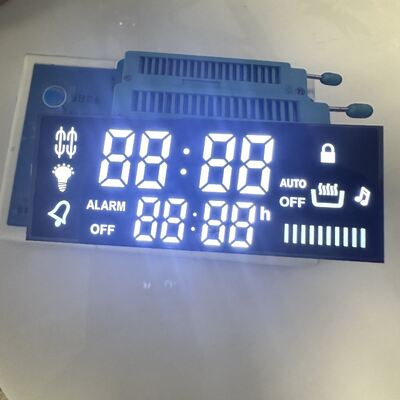 Module d'affichage LED ultra blanc 7 segments personnalisé pour panneaux de commande de cuisinières à gaz