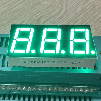 Un bon prix. Affichage à LED à cathode commune Ultra Bright White Grey Surface 7 Segment 3digit 14,2 mm pour le régulateur de température en ligne