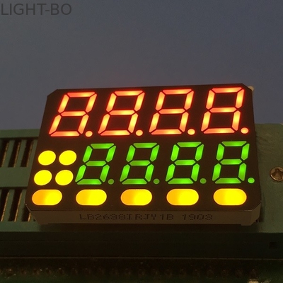 Un bon prix. L'affichage à LED de segment des chiffres 7 de l'indicateur 8 de la température multicolore conçoivent en fonction du client en ligne
