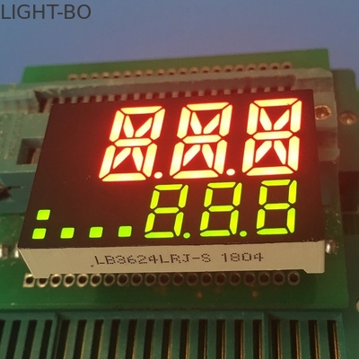 Cathode commune faite sur commande d'affichage à LED d'intense luminosité pour l'indicateur de la température