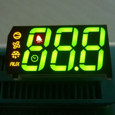 Affichage LED à trois chiffres vert/jaune/rouge à 7 segments, cathode commune pour indicateur de réfrigérateur