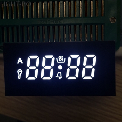 Un bon prix. Angle de visualisation large ultra blanc de fiche technique d'affichage de segment du chiffre 7 de la minuterie 4 de four en ligne