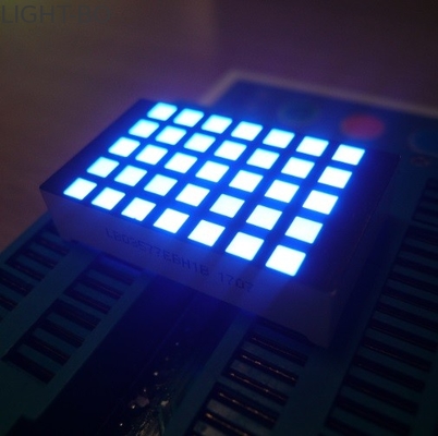 Grand 5 x 7 affichages mené extérieur de matrice de points, écran de 1,54 pouces LED Matrix pour la publicité