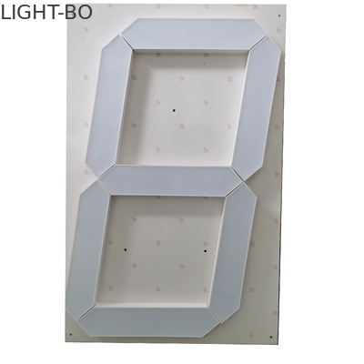 Un bon prix. Coutume simple rouge ultra lumineuse d'affichage à LED De segment du chiffre 7 20 pouces pour de grands panneaux d'affichage en ligne