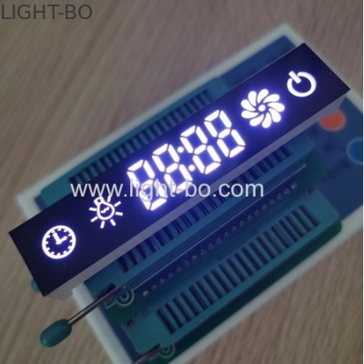 Module d'affichage LED à 7 segments bleu/vert/rouge personnalisé pour commutateur de commande de hotte de cuisine