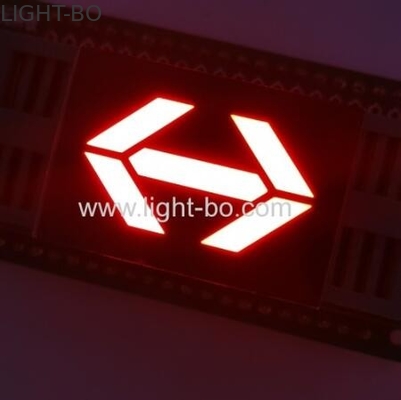 Ultra-brillant rouge 1 pouce double flèche LED affichage commune anode pour l'indicateur de direction de l'ascenseur