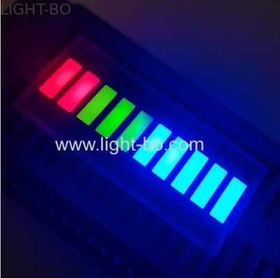 Barre à LED à haute luminosité multicolore à 10 segments pour tableau de bord