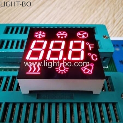 Un bon prix. Ultra rouge personnalisé à trois chiffres 7 segments affichage LED commune anode pour le contrôle du réfrigérateur en ligne