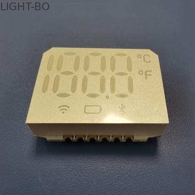 Taille commune de chiffre de l'anode 10mm d'affichage de segment de SMD sept pour le thermomètre de front