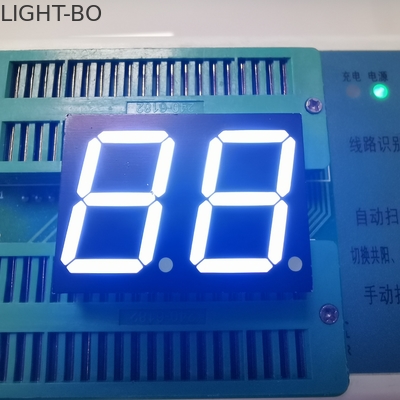 Un bon prix. Vente à chaud Affichage tactile sensible à la lumière 2 chiffres 0,8 pouces 7 segments LED en ligne