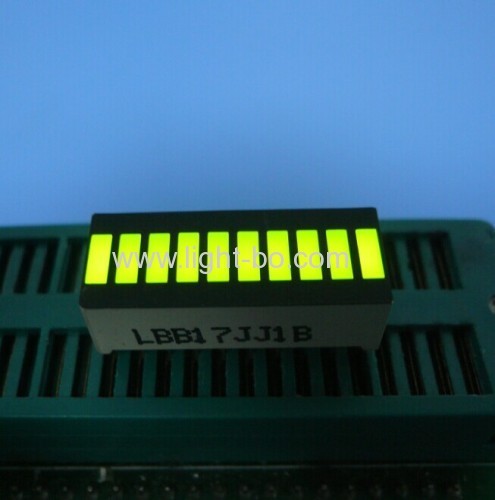 Rangée superbe vert clair/du rouge 10 segment LED de guide optique de Gradh pour le tableau de bord