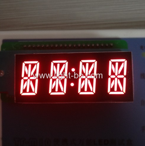Rouge commun triple de cathode d'affichage à LED De segment du chiffre 14 pour le tableau de bord