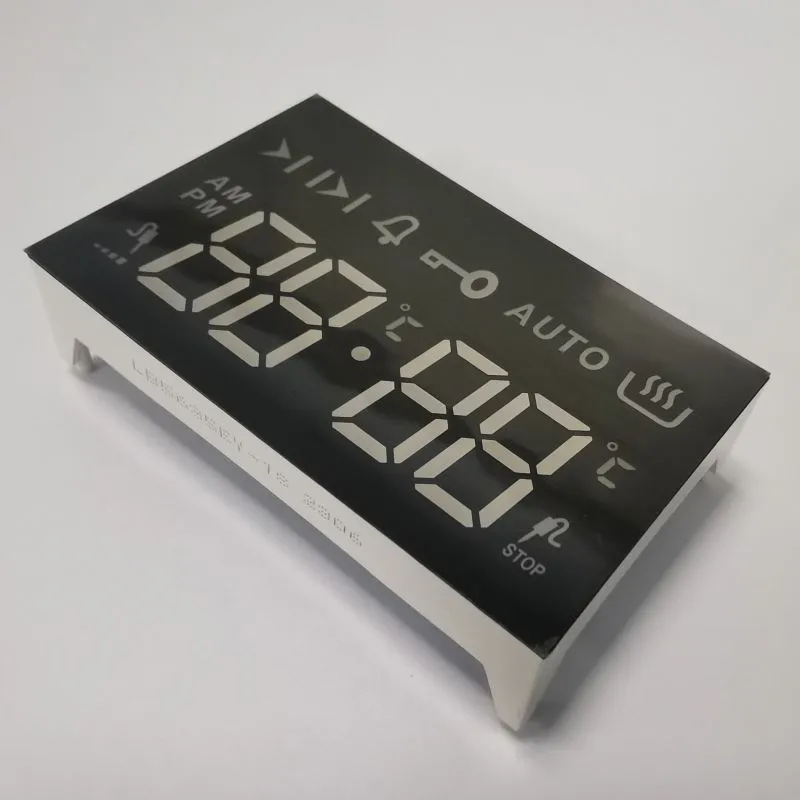 Affichage à LED 7 segments Ambre ultra lumineux 4 chiffres Anode commune pour 4 touches de touches intégré au four 1