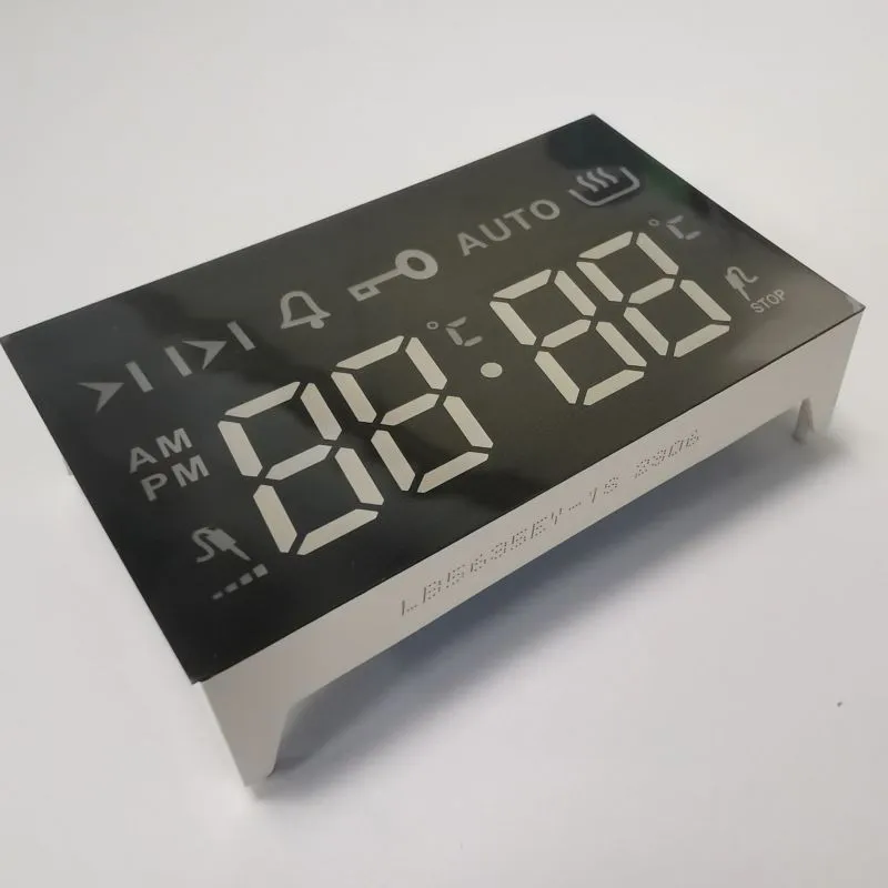 Affichage à LED 7 segments Ambre ultra lumineux 4 chiffres Anode commune pour 4 touches de touches intégré au four 2