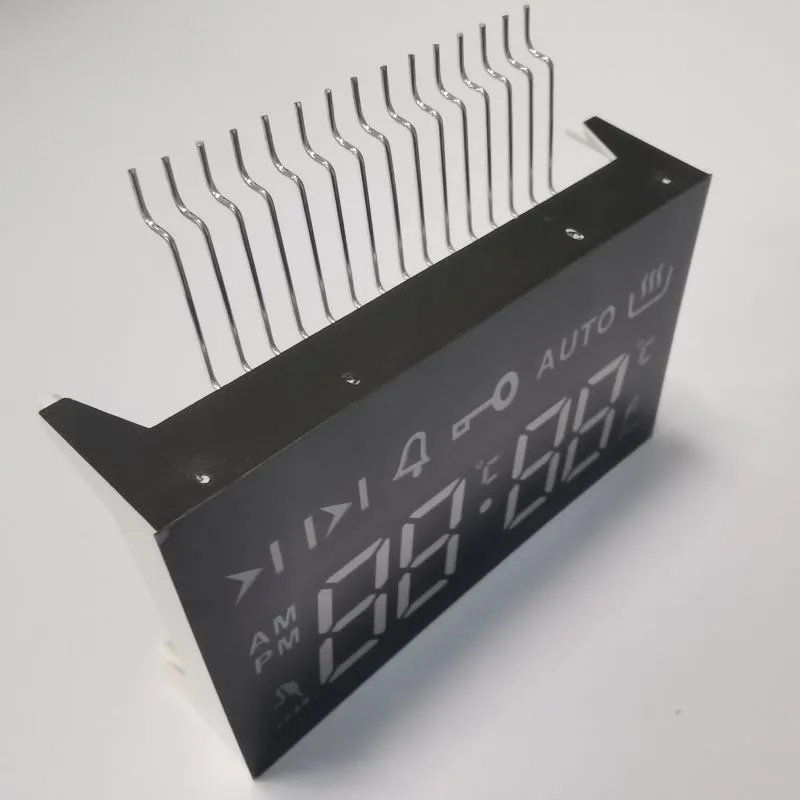 Affichage à LED 7 segments Ambre ultra lumineux 4 chiffres Anode commune pour 4 touches de touches intégré au four 5