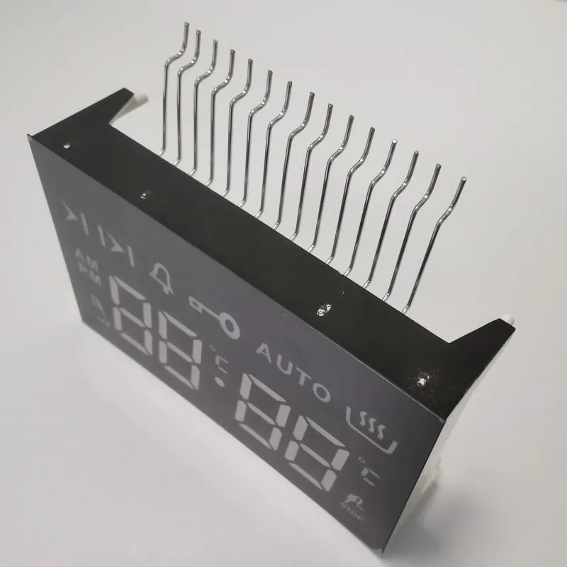 Affichage à LED 7 segments Ambre ultra lumineux 4 chiffres Anode commune pour 4 touches de touches intégré au four 4