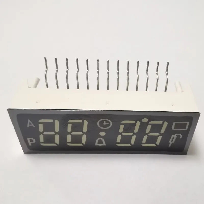 Affichage LED 7 segments 4 chiffres Anode commune ultra-blanche pour le chronomètre de four intégré 1