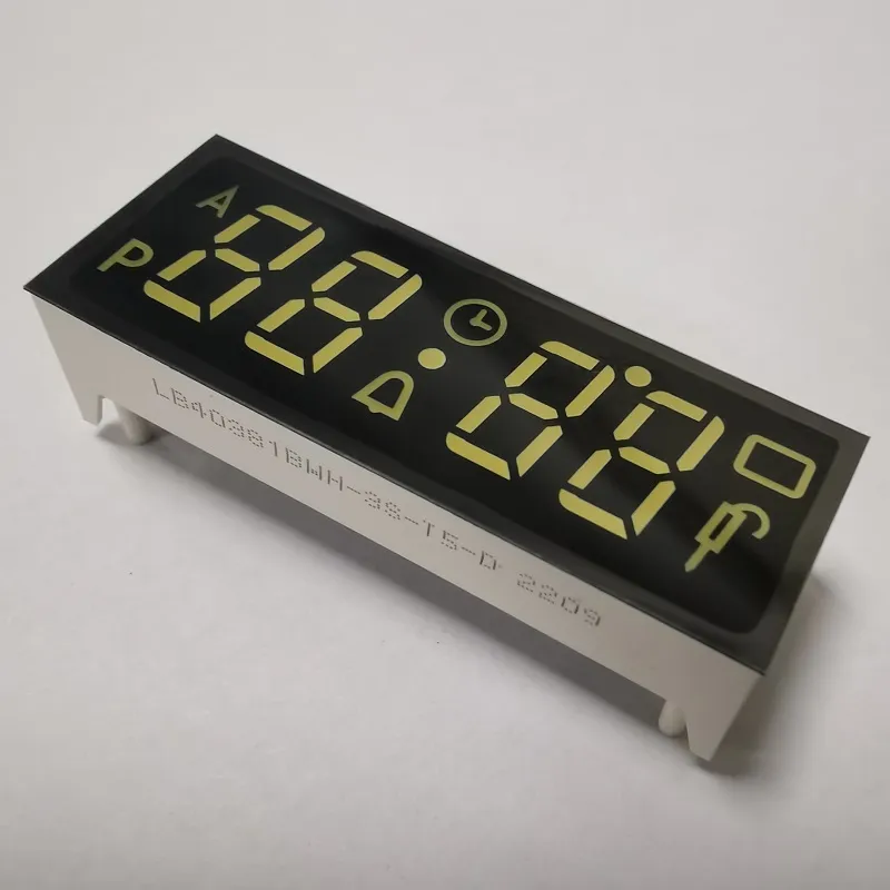 Affichage LED 7 segments 4 chiffres Anode commune ultra-blanche pour le chronomètre de four intégré 2