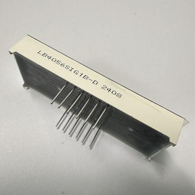 Affichage LED 7 segments de 0,56 pouce (14,2 mm) à 4 chiffres – Vert pur, anode commune pour tableaux de bord et appareils électroménagers 5