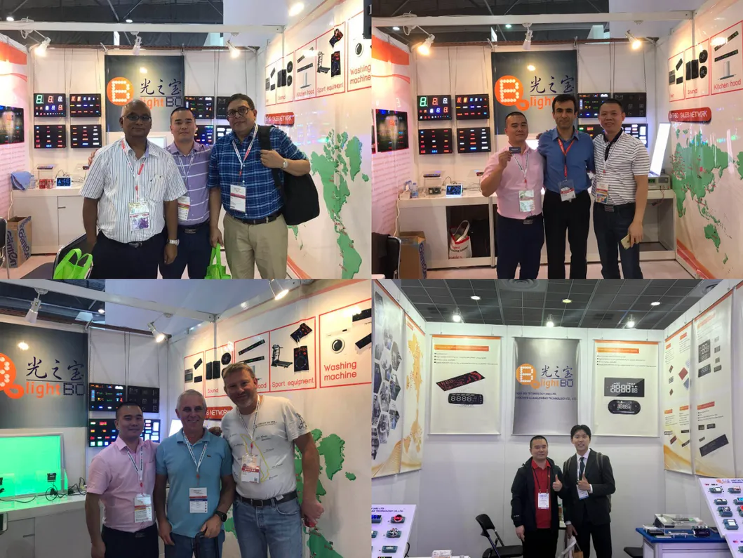 Affichage à LED à 7 segments Anode commune pour la minuterie numérique du four Ultra blanc / bleu 8