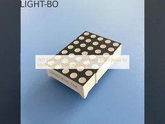Affichage à LED DOT Matrix 3 mm jaune super brillant pour les panneaux de signalisation en mouvement