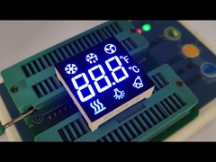 Contrôleur de réfrigérateur 7 segments à 3 chiffres bleu personnalisé