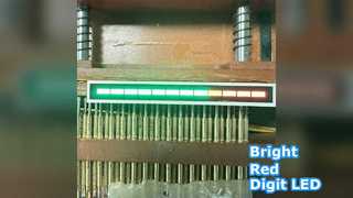 Affichage LED à chiffres rouges ultra lumineux