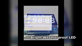 Écran LED extérieur ultra lumineux personnalisé et résistant aux intempéries
