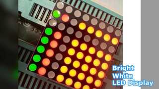 Affichage LED blanc ultra brillant à 7 segments à 3 chiffres