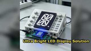 Module d'affichage LED ultra lumineux à 6 segments en pouces