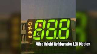 Ultra Bright LED Display for Refrigerator Control Systems